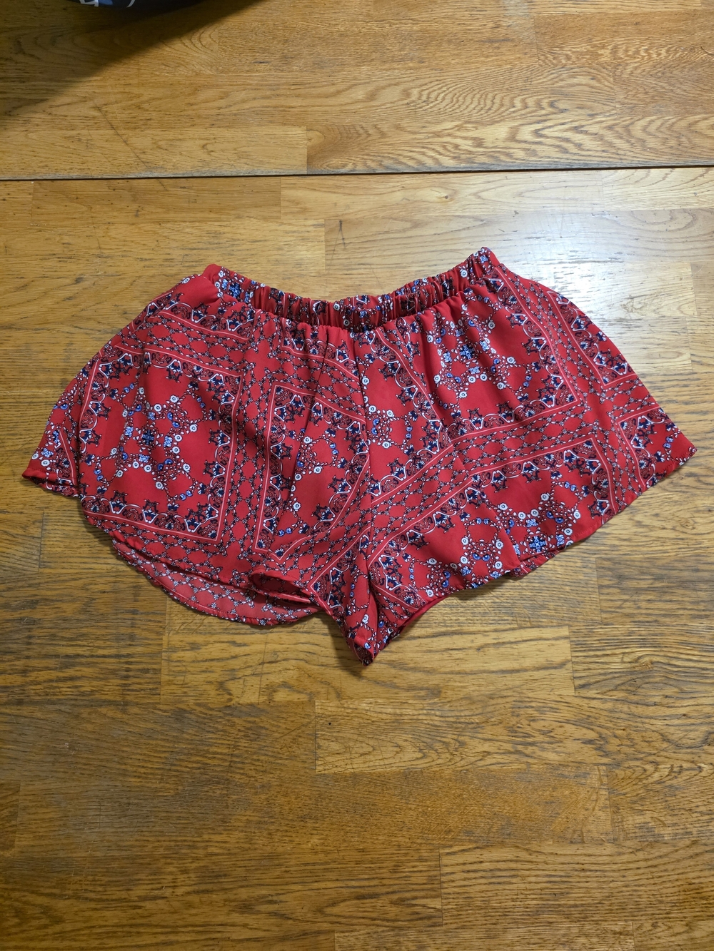 Altar'd State Flowy Floral Cottagecore Boho Country Lined Skort